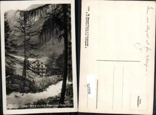 652275,Sölden in Tirol Ötztal Gasthaus Alpenverein