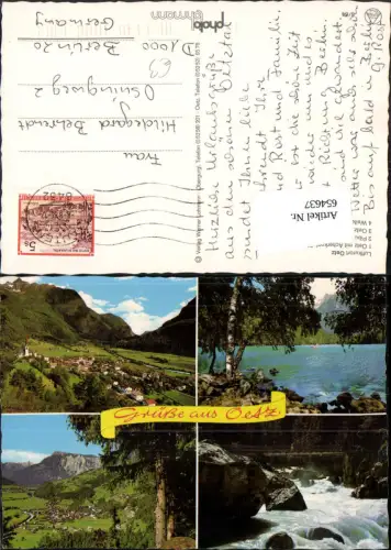 654637,Mehrbild Ak Oetz mit Acherkogl Piburgersee Wellerbrücke