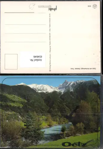 654646,Oetz mit Acherkogl Oetztal Tirol