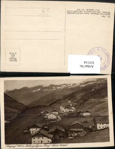 659144,Obergurgl Ötztal Sölden