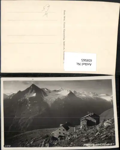 659565,Foto Ak Breslauer Hütte Vent Sölden
