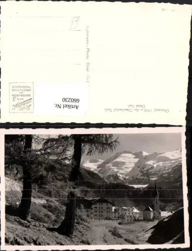 660230,Foto Ak Obergurgl Gurgl Ötztal Sölden