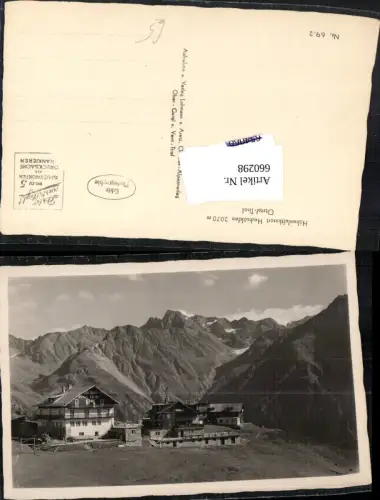 660298,Foto Ak Hochsölden Ötztal Sölden