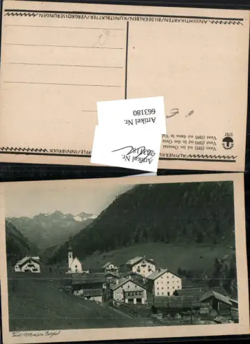 663180,Vent bei Sölden im Ötztal
