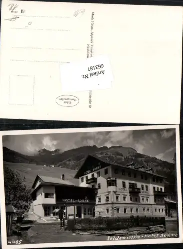 663187,Sölden im Ötztal Hotel Sonne
