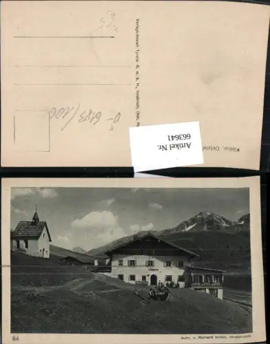 663641,Kühtai Ötztalergruppe Silz