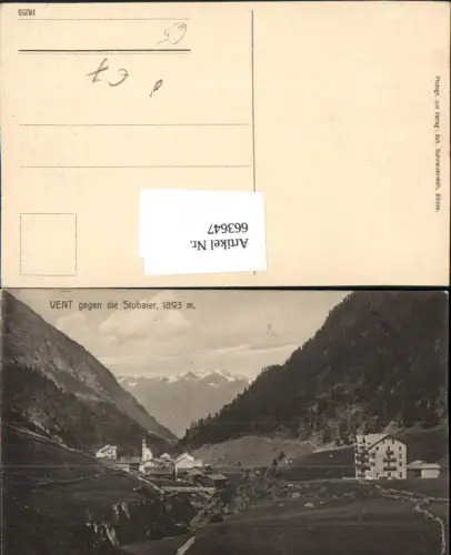 663647,Vent Sölden geg. d. Stubaier