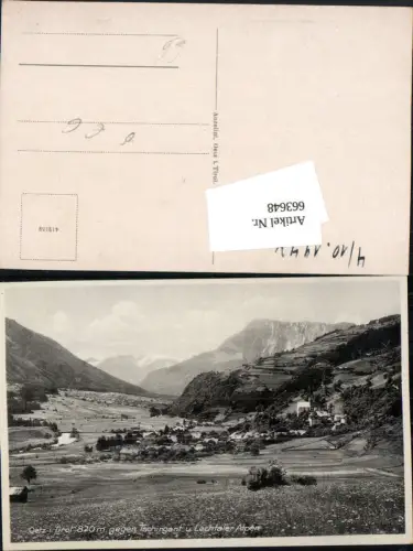 663648,Oetz geg. Tschirgant u. Lechtaler Alpen