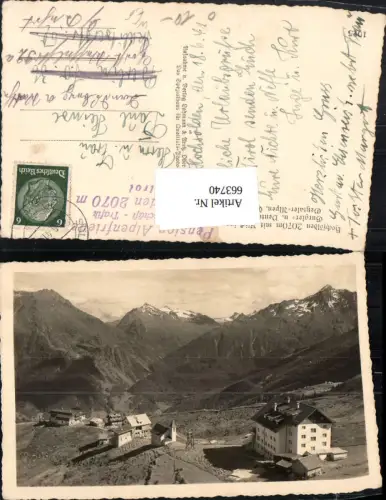663740,Hochsölden Sölden Blick ins Gurgler u. Venter-Tal Ötztaler Alpen