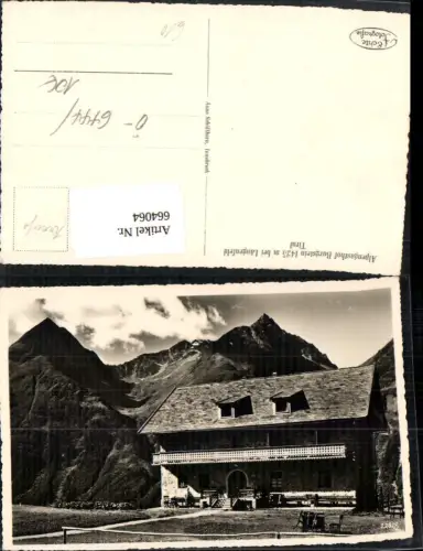 664064,Foto Ak Alpengasthof Burgstein b. Längenfeld