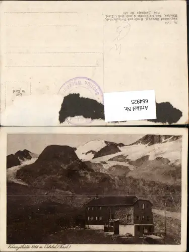 664925,Vernagthütte Ötztal Oetztal Sölden Vent