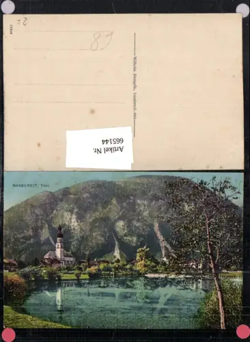 665144,Nassereith Ansicht mit Kirche