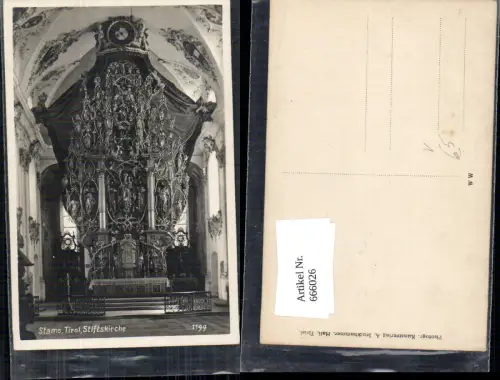 666026,Stams Stiftskirche Kirche pub A. Stockhammer 1199