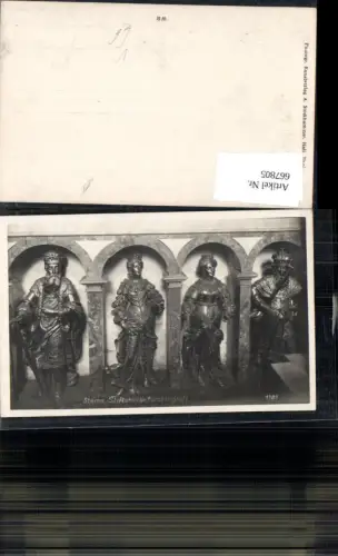 667805,Foto Ak Stams Stiftskirche Fürstengruft Statuen pub A. Stockhammer 1181