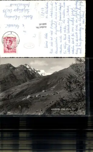 668141,Foto Ak Hochsölden Ötztal Sölden