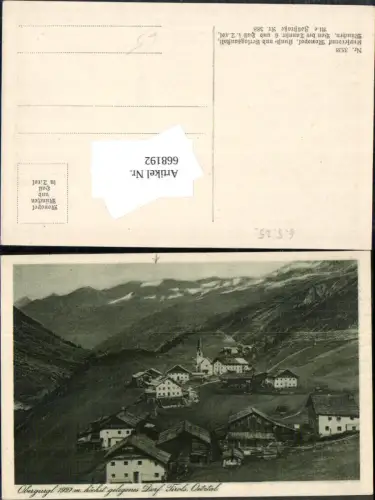 668192,Obergurgl Gurgl Sölden Ötztal