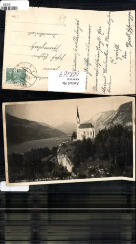 668269,Foto Ak Mötz Locherboden Oberinntal Wallfahrtskirche