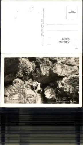 668272,Foto Ak Rosengartlschlucht b. Imst
