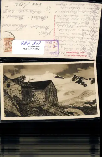 668786,Foto Ak Sölden Hildesheimer Hütte geg. Pfaffenscheid
