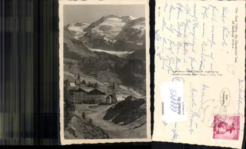668813,Foto Ak Obergurgl Gurgl Sölden mit Schalfkogl
