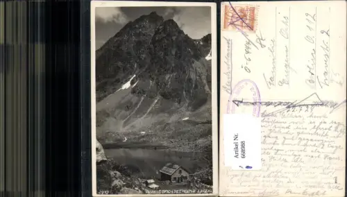 668988,Foto Ak Gries im Sulztal Längenfeld Winnebachhütte Winnebachseehütte