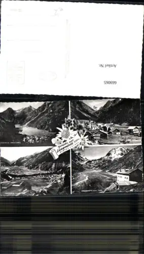669065,Mehrbild Ak Längenfeld Ötztal Ambergerhütte