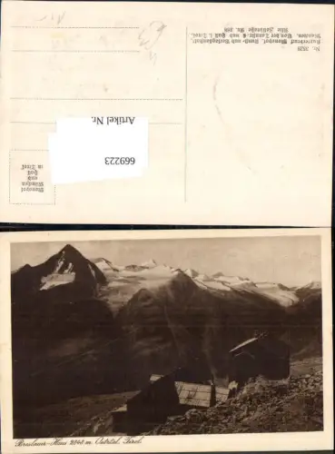 669223,Breslauer Hütte Ötztal Vent Sölden
