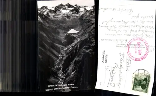 689208 Silvretta Hochalpenstraße Vermunt Litzner Gruppe Galtür