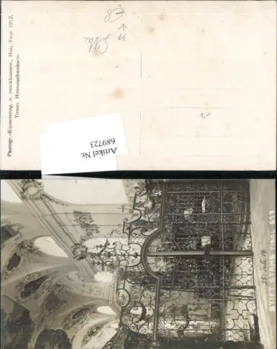689723 Stams in Tirol Stift Gitter 1914 pub A. Stockhammer 637
