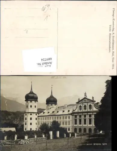 689724 Stams in Tirol Stift 1914 pub A. Stockhammer 1216