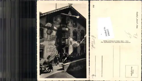 690457 Oetz im Oetztal Gasthaus Stern Erker