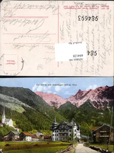 694128 Ötz Oetz im Ötztal Acherkogel gel Perchtoldsdorf