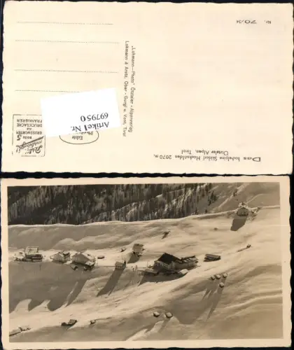 697950 Hochsölden Sölden Ötztal Tirol