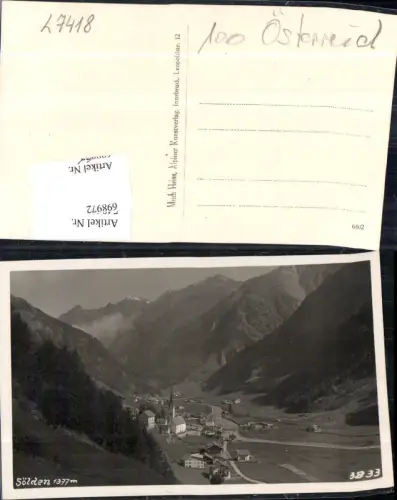 698972 Sölden in Tirol Ötztal