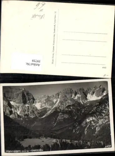 59759,Frohneben mit Kalkkögl Stubai Fulpmes