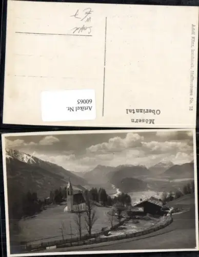 60065,Foto AK Mösern Oberinntal bei Seefeld