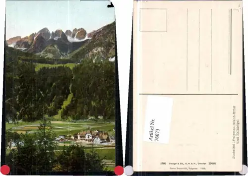 76073,Stubaital Fulpmes Grand Hotel COLOR 1905