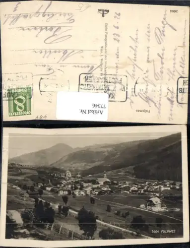 77346,Fulpmes Stubaital Totale 1926