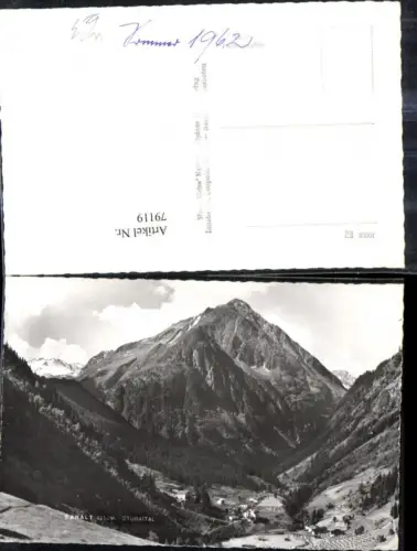 79119,Foto Ak Ranalt Neustift im Stubaital