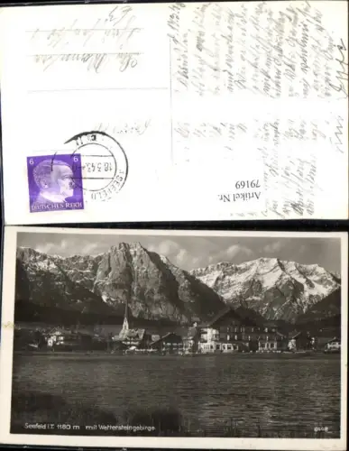 79169,Foto Ak Seefeld i. Tirol m. Wettersteingebirge