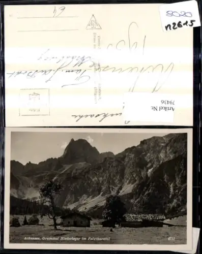 79436,Achensee Grammai Niederlager i. Falzthurntal
