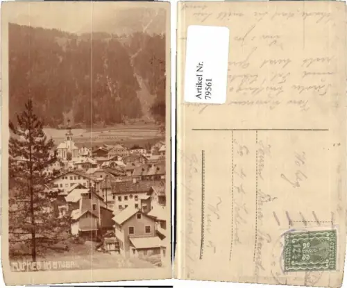 79561,Fulpmes im Stubai Teilansicht 1920