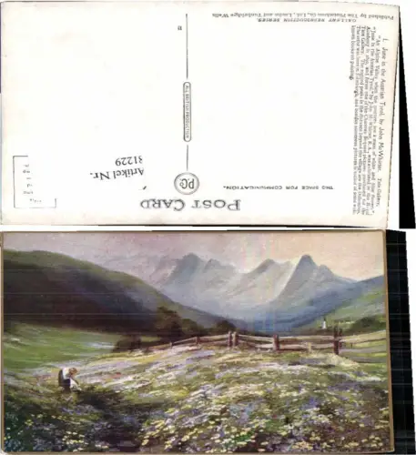 81229,RAR Künstlerkarte Tirol Neustift Stubai Mcwhirter sign