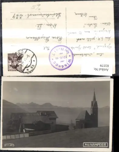 83579,Foto Ak Windegg Tulfes b. Hall i. Tirol Kirche