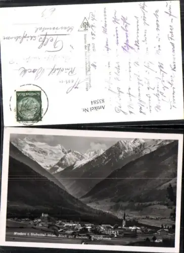 83584,Mieders i. Stubaital Blick a. Stubaier Hauptkamm