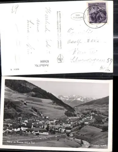 83604,Foto Ak Matrei a. Brenner Totale