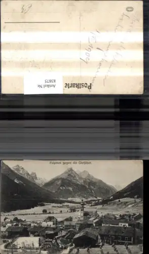 83875,Fulpmes geg. d. Gletscher