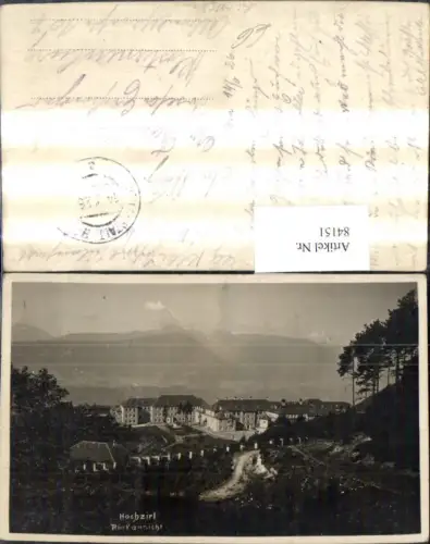 84151,Foto Ak Hochzirl Sanatorium Rückansicht b. Zirl