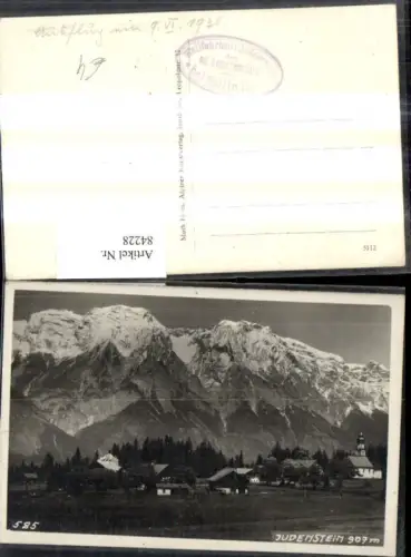 84228,Foto Ak Judenstein Rinn