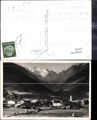 84249,Foto Ak Mieders geg. Stubaier Gletscher